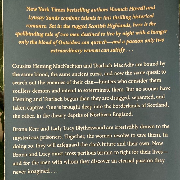 AUTOGRAPHED copy of If He’s Tempted by Hannah Howell & Highland Thirst - Picture 3 of 16